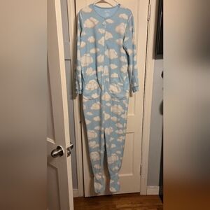 Nick & Nora Light Blue Cloud Pajamas
